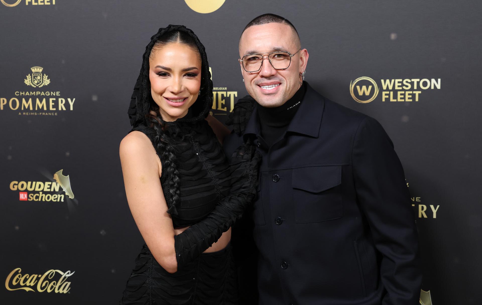 Belgium's Radja Nainggolan pictured at the arrival for the 72nd edition of the 'Golden Shoe' award ceremony, in Middelkerke, Sunday 11 January 2026. The Golden Shoe (Gouden Schoen / Soulier d'Or) is an award for the best soccer player of the Belgian Jupiler Pro League championship during the calendar year 2025. BELGA PHOTO KURT DESPLENTER
