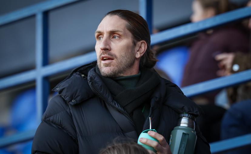 Nicolas Frutos pictured during a soccer match between Royale Union Saint-Gilloise and RAAL La Louviere, Sunday 08 February 2026 in Brussels, on day 24 of the 2025-2026 'Jupiler Pro League' first division of the Belgian championship. BELGA PHOTO VIRGINIE LEFOUR