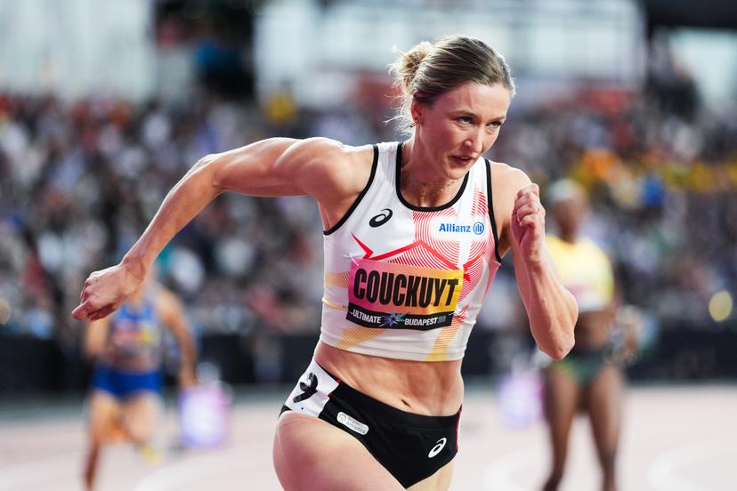 Belgian Paulien Couckuyt pictured during the Women's 4000 Metres hurdles, Semi-final, at the World Athletics Ultimate Championship, on Saturday 12 September 2026, in Budapest, Hungary. BELGA PHOTO NIKOLA KRSTIC