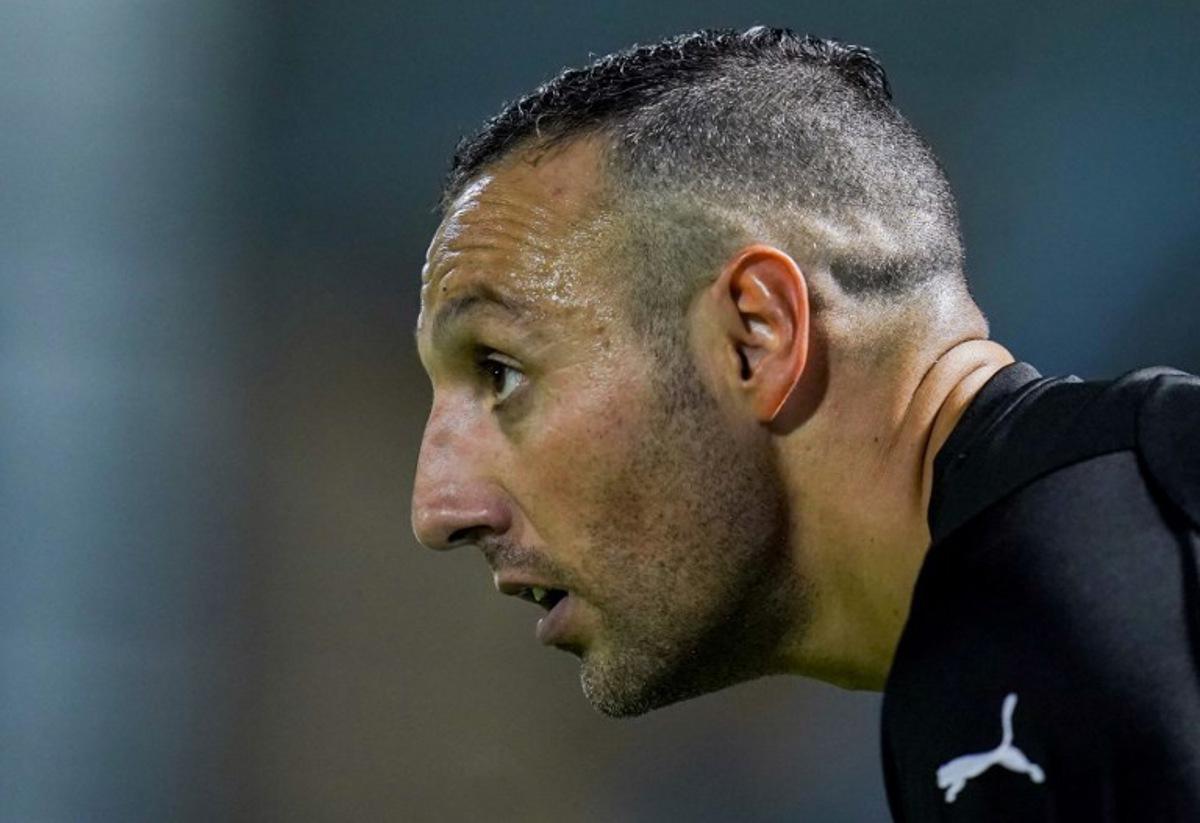 Sadd's midfielder Santi Cazorla looks on during the AFC Champions League group E match between Qatar's al-Sadd and Jordan's al-Wehdat at Prince Mohamed bin Fahd Stadium in Saudi Arabia's Dammam on April 15, 2022. Yousef DOUBISI / AFP