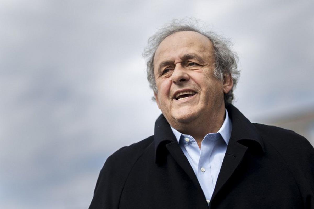 Former UEFA president Michel Platini looks on when leaving the courthouse after the verdict of an appeal by Swiss Attorney General's office against former UEFA and FIFA presidents over a suspected fraudulent payment, in Muttenz near Basel, on March 25, 2025. Former FIFA president Sepp Blatter and ex-UEFA chief Michel Platini were acquitted again on March 25, 2025 on appeal by a Swiss court in a long-running corruption case. Fabrice COFFRINI / AFP