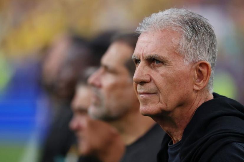 Ghana's Portuguese head coach Carlos Queiroz gestures during the 2026 World Cup round of 32 football match between Colombia and Ghana at the Kansas City Stadium in Kansas City on July 3, 2026. Odd ANDERSEN / AFP
