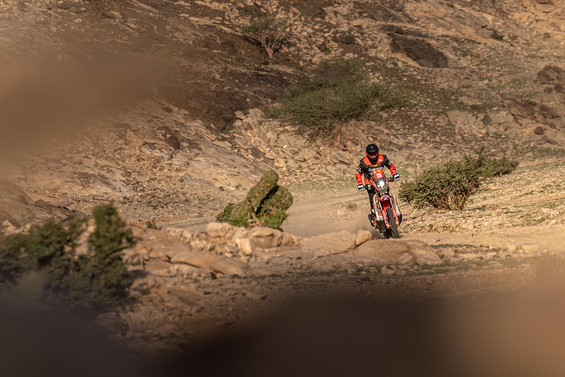 ATTENTION EDITORS - HAND OUT PICTURES - EDITORIAL USE ONLY - MANDATORY CREDIT: SIMON BAUCHAU Hand out picture released by Eric Dupain shows Jerome Martiny during stage 1 of the 2026 Dakar rally race in Yanbu, Saoudi Arabia on Sunday 04 January 2026. *** Belga and Belga Editorial Board decline all responsibility regarding the content of this picture. *** BELGA PHOTO HAND OUT SIMON BAUCHAU