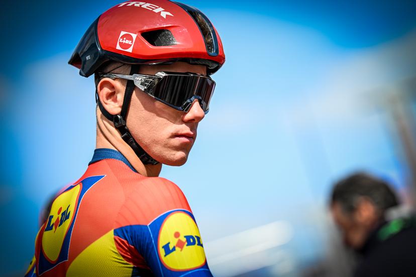 Belgian Thibau Nys of Lidl-Trek pictured before the first stage of the 'Renewi Tour' multi-stage cycling race, from Terneuzen to Breskens, The Netherlands (182,7 km) on Wednesday 20 August 2025. The five-day race takes place in Belgium and the Netherlands. BELGA PHOTO DAVID PINTENS