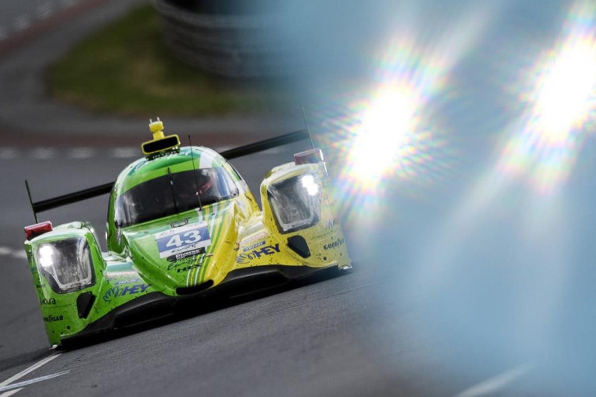 Denmark's David Heinemeier Hansso drives the Oreca Gibson LMP2 during the first free practice session of the 90th edition of the Le Mans 24 Hours endurance race, on June 8, 2022, in Le Mans, northwestern France. Jean-Francois MONIER / AFP