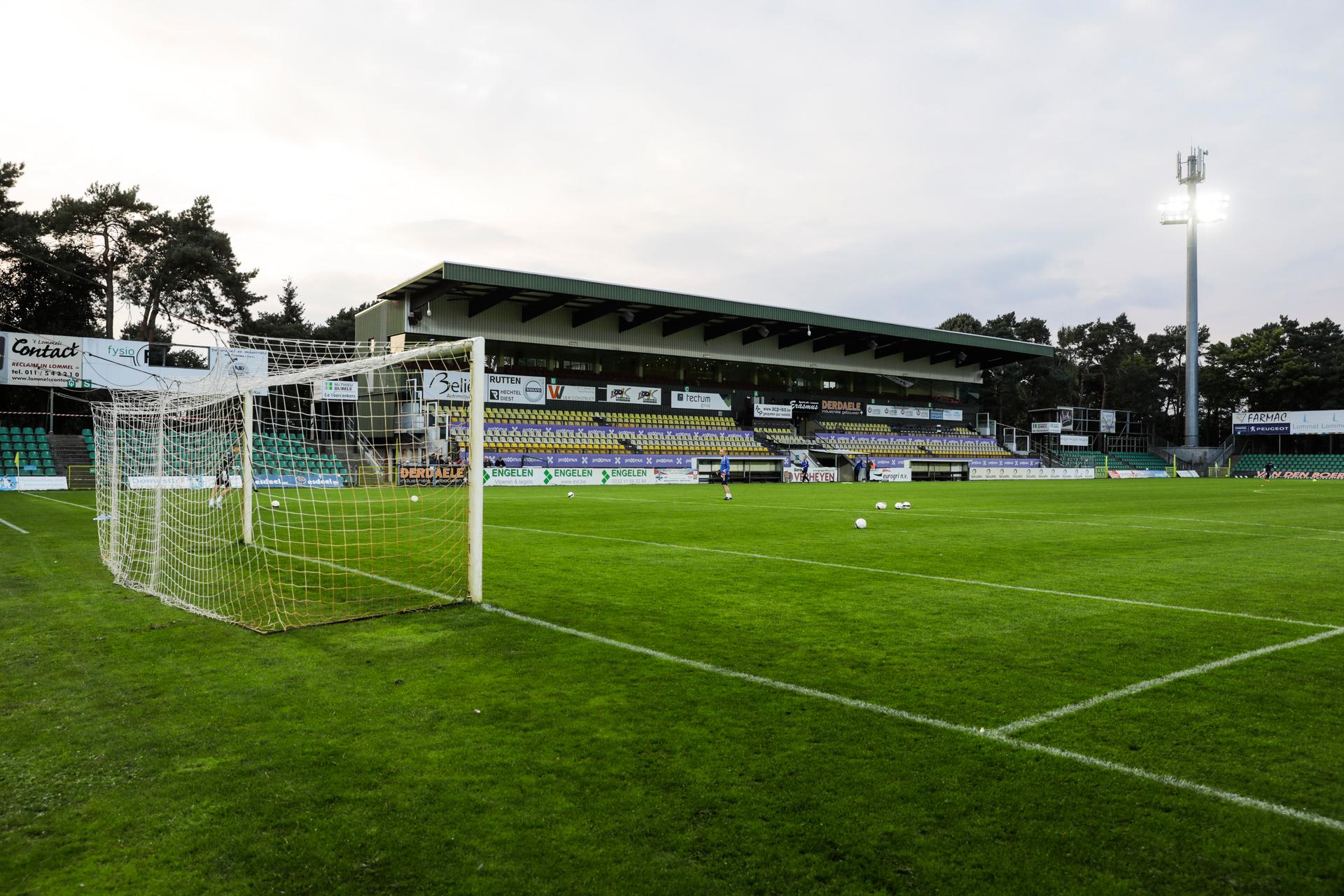 Illustration picture shows the Soeverein stadium before a Croky Cup 1/16 final game between Lommel United (1 (Am) and Waasland-Beveren, in Lommel, Wednesday 20 September 2017. BELGA PHOTO THIERRY ROGE
