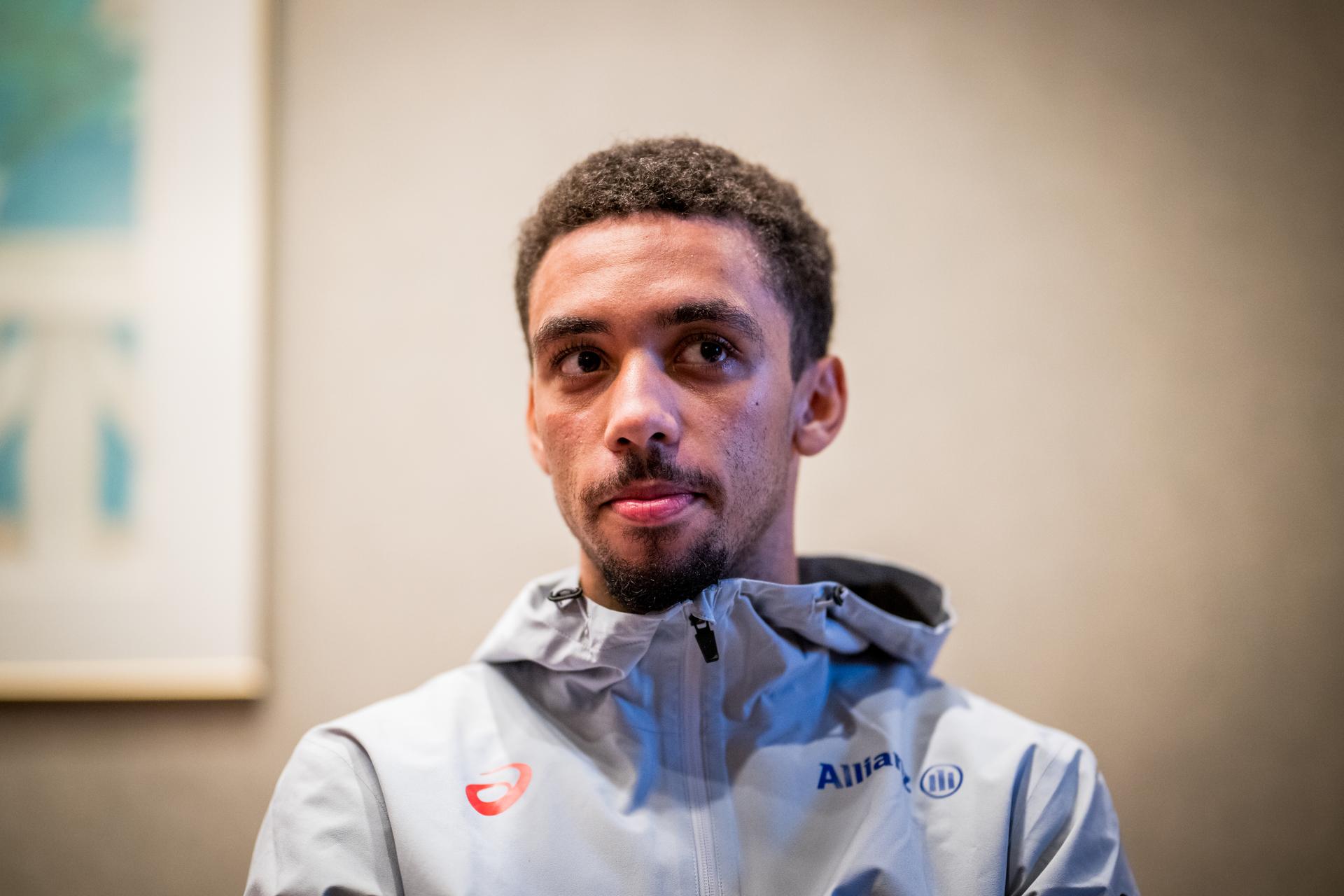 Belgian Daniel Segers talks to the press during a press conference before the World Athletics Championships in Tokyo, Japan, on Thursday 11 September 2025. The outdoor Worlds are taking place from 13 to 21 September. BELGA PHOTO JASPER JACOBS