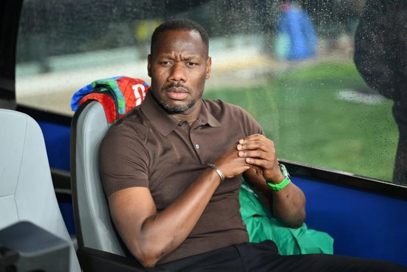 Senegal's head coach Pape Thiaw looks on ahead of the 2026 World Cup Group I football match between Norway and Senegal at the New York/New Jersey Stadium in East Rutherford on June 22, 2026. ANGELA WEISS / AFP