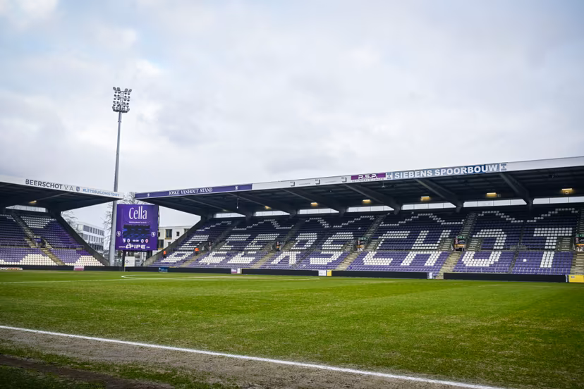 Beerschot's 't Kiel Olympisch Stadion stadium pictured before a soccer game between Beerschot VA and Royal Antwerp FC, Sunday 12 January 2025 in Antwerp, on day 21 of the 2024-2025 season of 'Jupiler Pro League' first division of the Belgian championship. BELGA PHOTO TOM GOYVAERTS