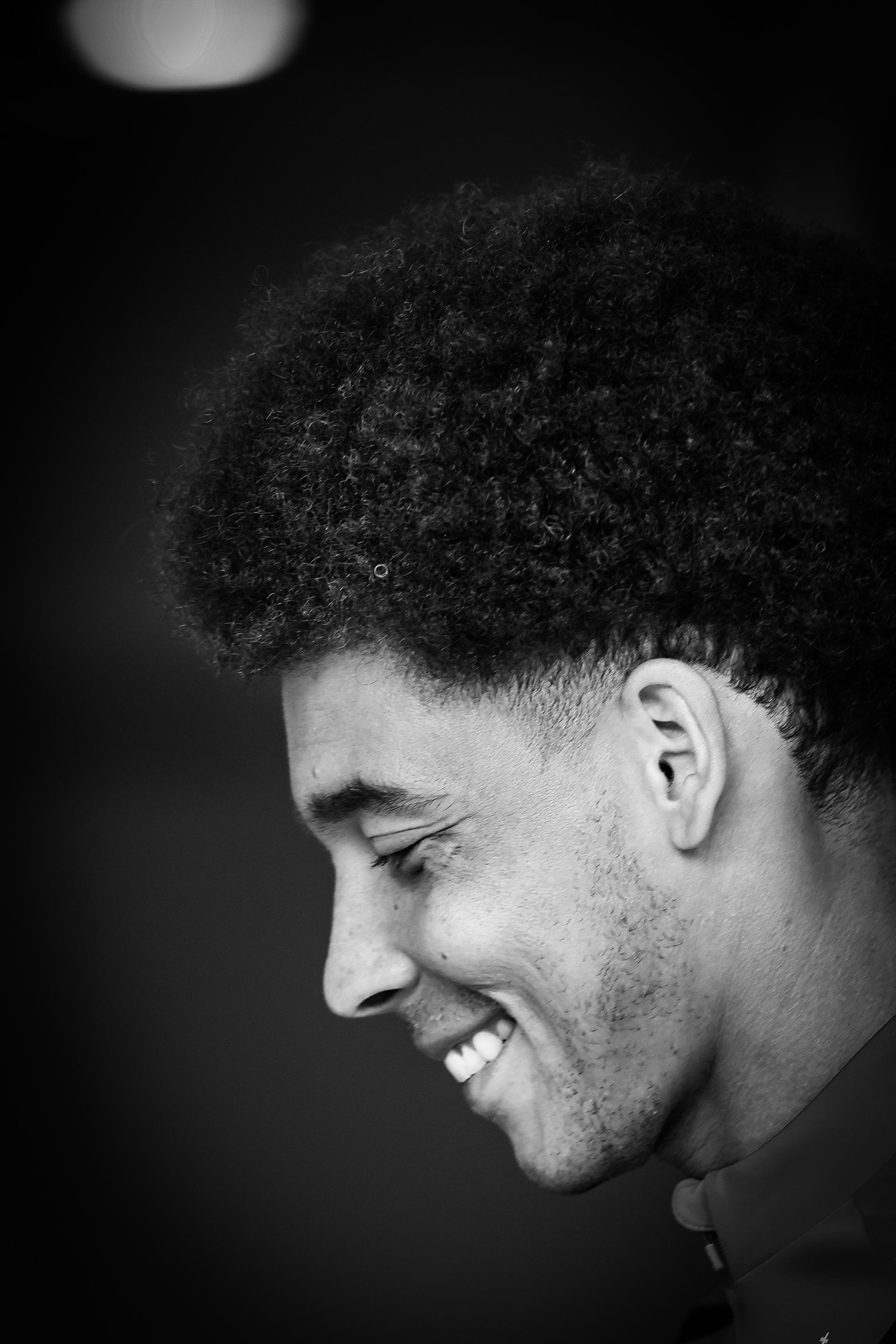 Belgium's Axel Witsel pictured during a press conference of Belgian national soccer team Red Devils, on Saturday 04 July 2026 in their base camp, home of the Seattle Sounders, Renton, Seattle, USA. The Rode Duivels - Diables Rouges qualified for the knockout stage of the 2026 FIFA World Cup, where they'll meet USA in the round of 16 on July 7th. BELGA PHOTO BRUNO FAHY