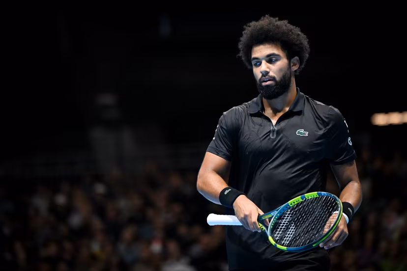 French Arthur Fils pictured during the semi final of the European Open ATP tennis tournament in Brussels, on Saturday 24 October 2026. This year's edition of the tournament is taking place from 17 to 25 October BELGA PHOTO ELIAS ROM