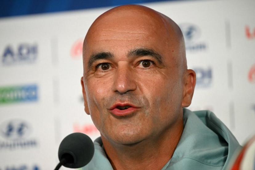 Portugal's Spanish head coach Roberto Martinez gives an MD-1 press conference at the Houston Stadium in Houston on June 16, 2026, on the eve of the 2026 World Cup Group K football match between Portugal and Congo DR. RONALDO SCHEMIDT / AFP