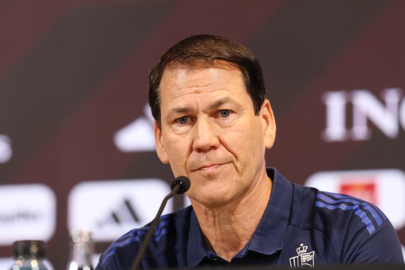 Belgium's head coach Rudi Garcia pictured during a press conference to announce the selection of the Red Devils, the Belgian national soccer team, at the Proximus Basecamp in Tubize, Friday 07 November 2025. The team is preparing for the matches against Kazachtstan (15/11) and Liechtenstein (18/11). BELGA PHOTO VIRGINIE LEFOUR