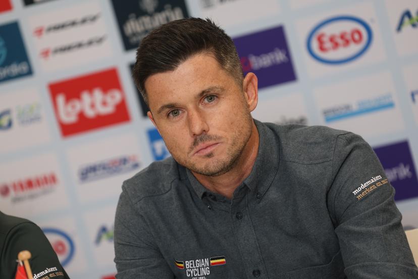 New Sport Director of Belgian Cycling Massimo Van Lancker pictured during a press conference of the Belgian cycling union to present the new coaches of the national teams, Wednesday 13 November 2024 at their headquarters in Tubize. BELGA PHOTO VIRGINIE LEFOUR