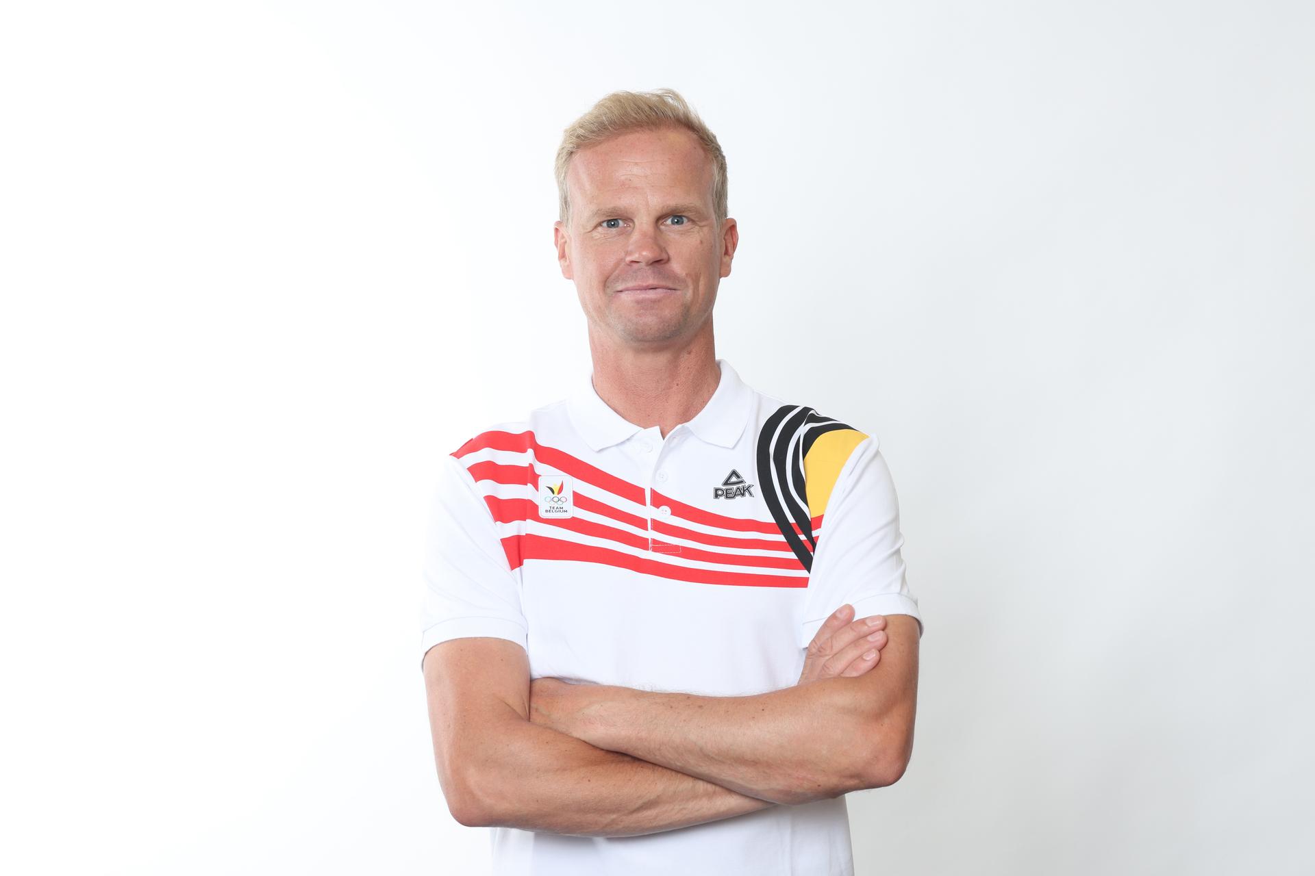 Belgian Jerome Guery pictured during a photoshoot for the Belgian Olympic Committee BOIC - COIB ahead of the Paris 2024 Olympic Games, in Brussels, Tuesday 09 July 2024. BELGA PHOTO VIRGINIE LEFOUR