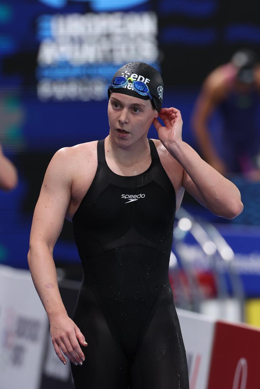 Belgian Roos Vanotterdijk pictured at the heats of the Women's 100m Freestyle, at the European Aquatics Championships in Paris, France on Monday 10 August 2026. BELGA PHOTO VIRGINIE LEFOUR