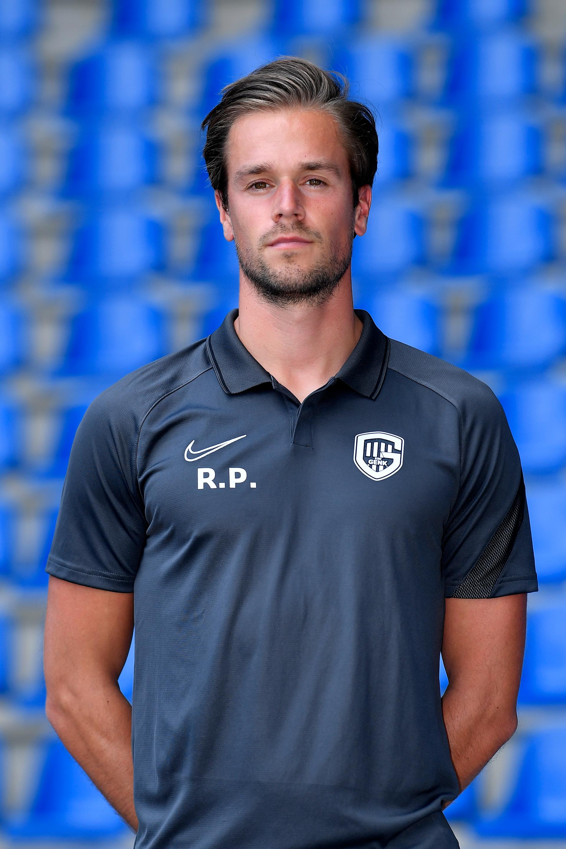 Genk's physical coach Ruben Peeters poses for the photographer at the 2020-2021 photoshoot of Belgian Jupiler Pro League club KRC Genk, Wednesday 29 July 2020 in Genk. BELGA PHOTO JOHAN EYCKENS