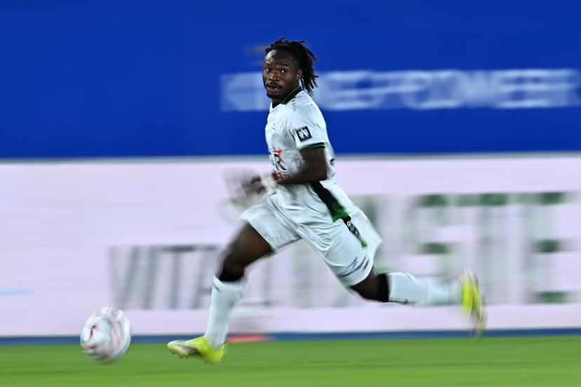OHL's Abdoul Karim Traore pictured in action during a soccer match between Oud-Heverlee Leuven and Cercle Brugge, Saturday 12 September 2026 in Leuven, on day 6 of the 2026-2027 'Jupiler Pro League' first division of the Belgian championship. BELGA PHOTO JASPER JACOBS