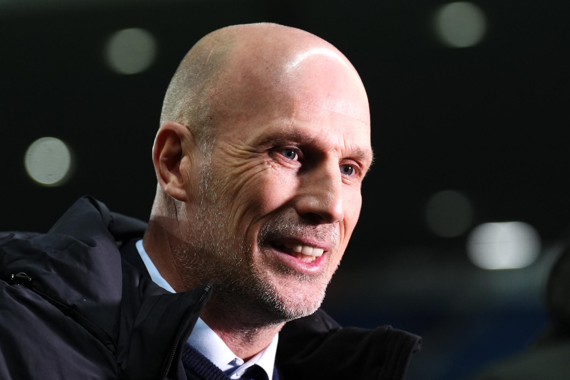 ATTENTION EDITORS - BELGIUM ONLY Rangers' head coach Belgian Philippe Clement pictured ahead of a soccer game between Scottish team Rangers and Belgian soccer team Royale Union Saint-Gilloise, on Thursday 30 January 2025, at Ibrox Stadium in Glasgow, United Kingdom, on day 8/8 of the League phase of the UEFA Europa League tournament. BELGA PHOTO ANDREW MILLIGAN