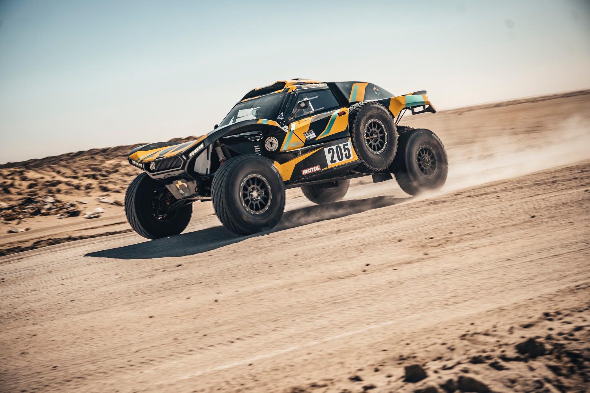 ATTENTION EDITORS - HAND OUT PICTURES - EDITORIAL USE ONLY - MANDATORY CREDIT: 'ALESSIO CORRADINI' Hand out pictures released by Eric Dupain shows Pol Van Pollaert and Anthony Pes during stage 6 of the 2026 Africa Eco Race rally race in Chami, Mauritania, on Monday 02 February 2026. *** Belga and Belga Editorial Board decline all responsibility regarding the content of this picture. *** PHOTO HAND OUT - ALESSIO CORRADINI