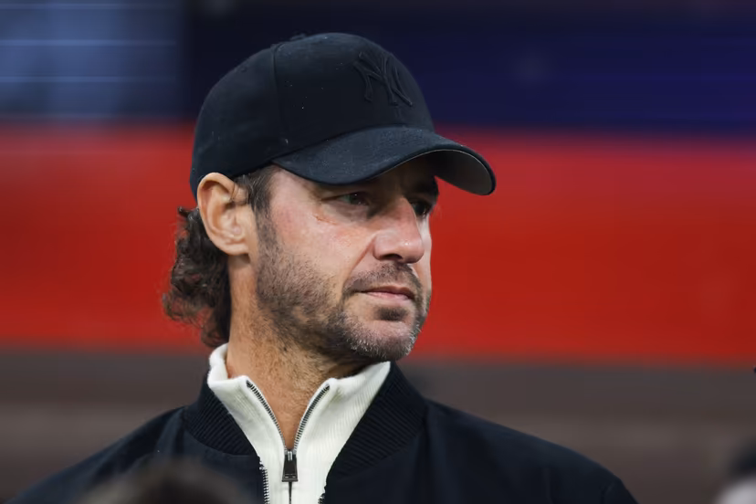 Anderlecht's sport director Olivier Renard pictured during a soccer match between RSC Anderlecht and FCV Dender EH, Sunday 25 January 2026 in Brussels, on day 22 of the 2025-2026 'Jupiler Pro League' first division of the Belgian championship. BELGA PHOTO BRUNO FAHY