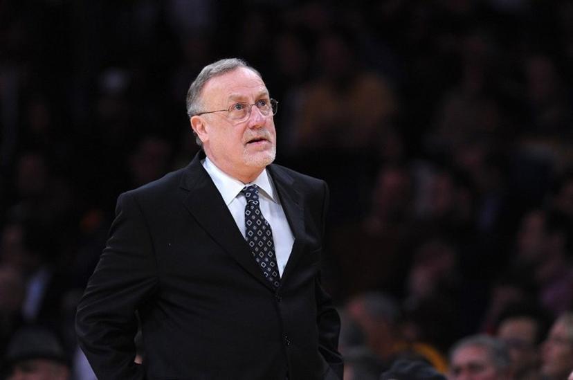 The Minnesota Timberwolves coach Rick Adelman during the NBA game against the Los Angeles Lakers at Staples Center on December 20, 2013 in Los Angeles, California. AFP PHOTO / Robyn Beck ROBYN BECK / AFP