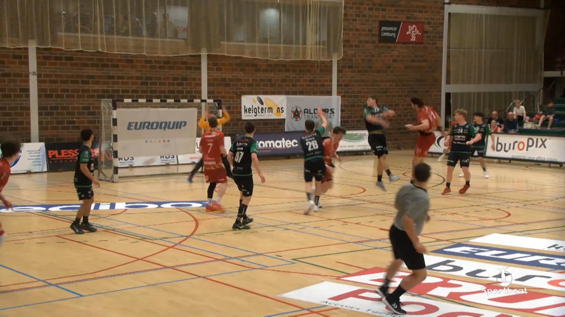 De hoogtepunten uit Sporting Pelt vs HUBO Handbal   speeldag 4   Play offs   2024