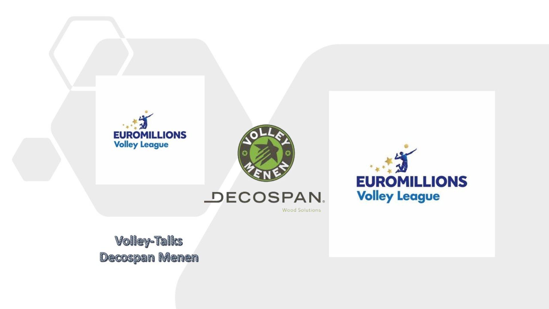Decospan Menen naar Finale in de Euromillions volley League