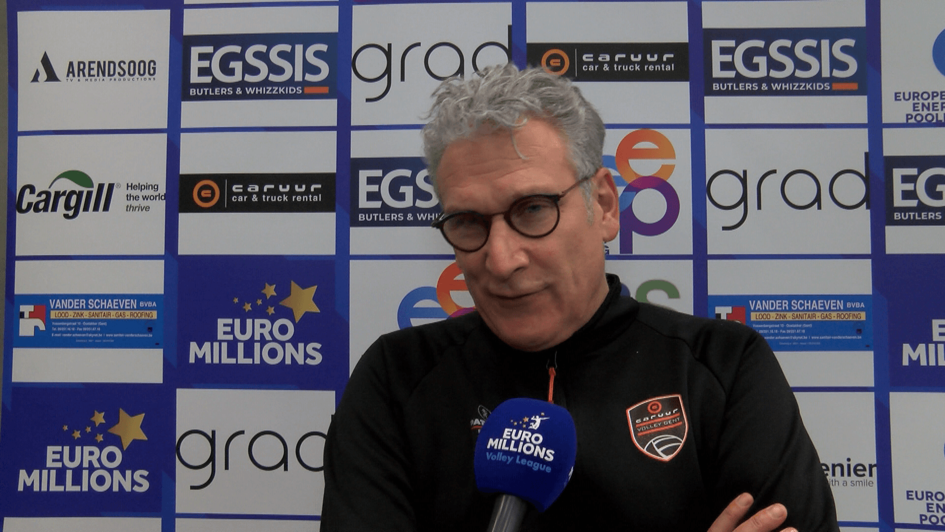 Eerste reactie Coach Vanhuffel Caruur gent na plaatsing halve finale BVB