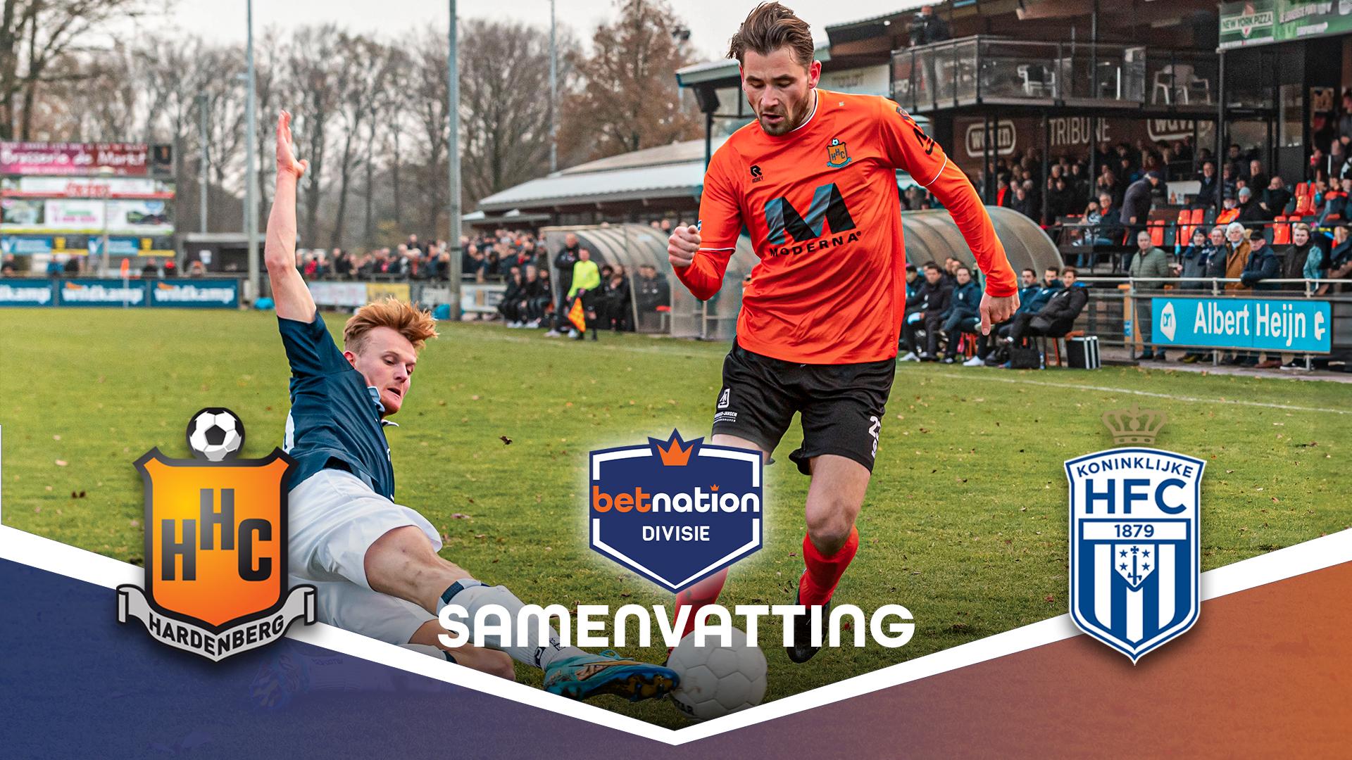 HHC Hardenberg vs. Koninklijke HFC | Betnation Divisie 23/24