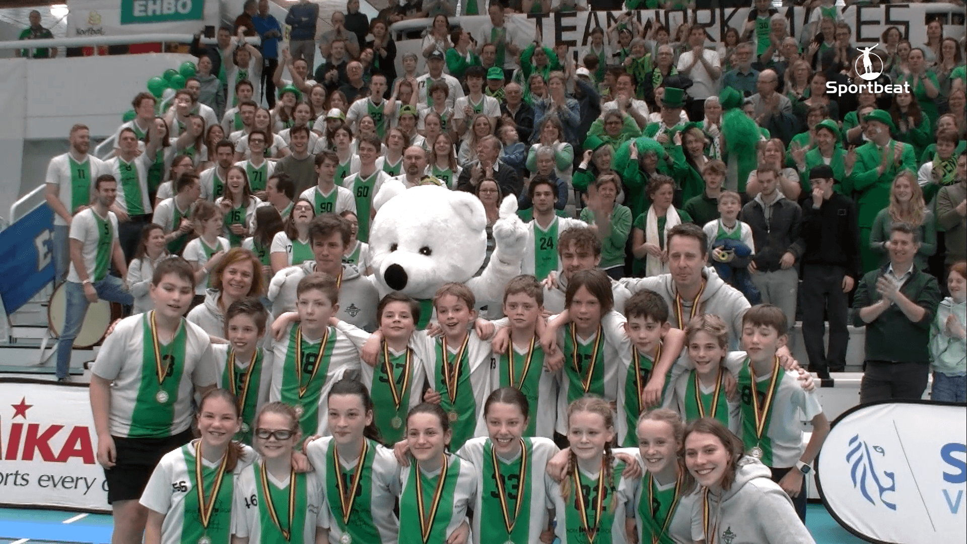 Herbeleef de finale van de U13 in het Korfbal tussen Voorwaarts en Vobako Korfbal hier terug.