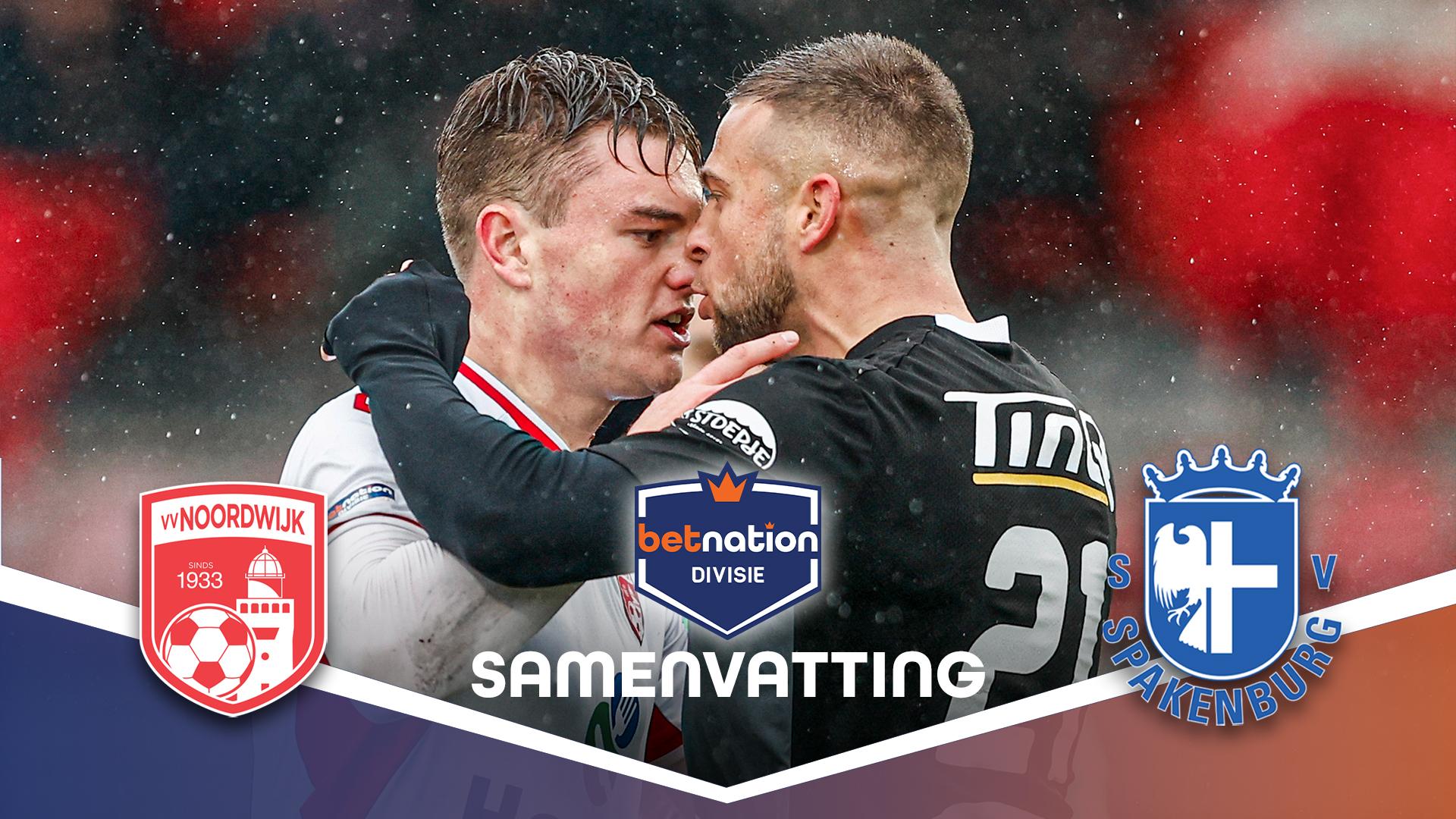 Opstootje met DUBBELE RODE KAART in Noordwijk vs Spakenburg