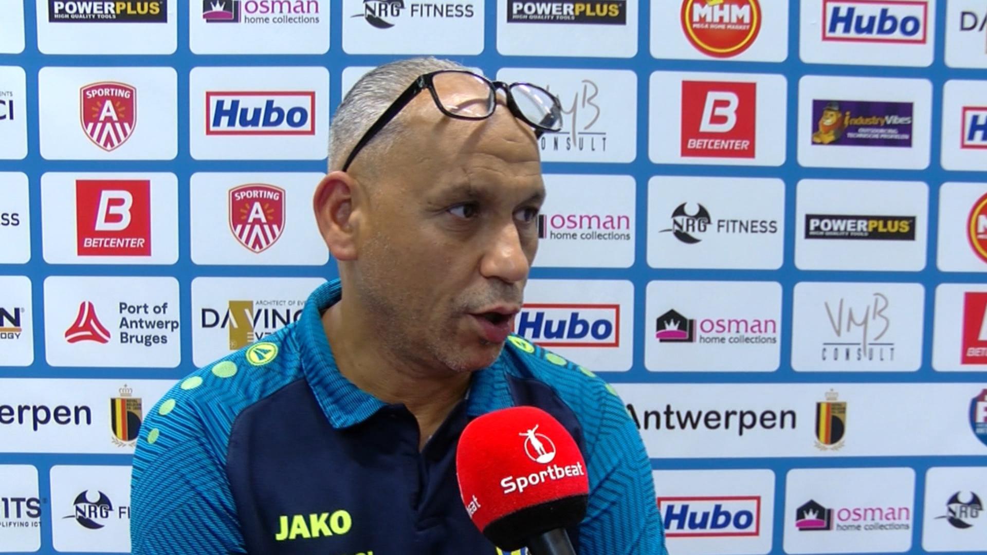 Reactie Coach Nouri El Yahiaoui  Solona Ranst na 8 3 verlies op FT Antwerpen
