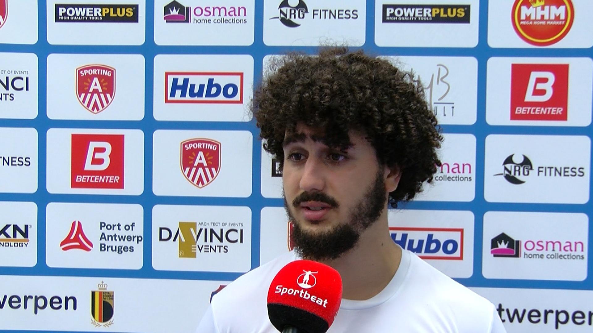 Reactie Imrane Achalhi FT Antwerpen na 8 3 winst vs Solona Ranst
