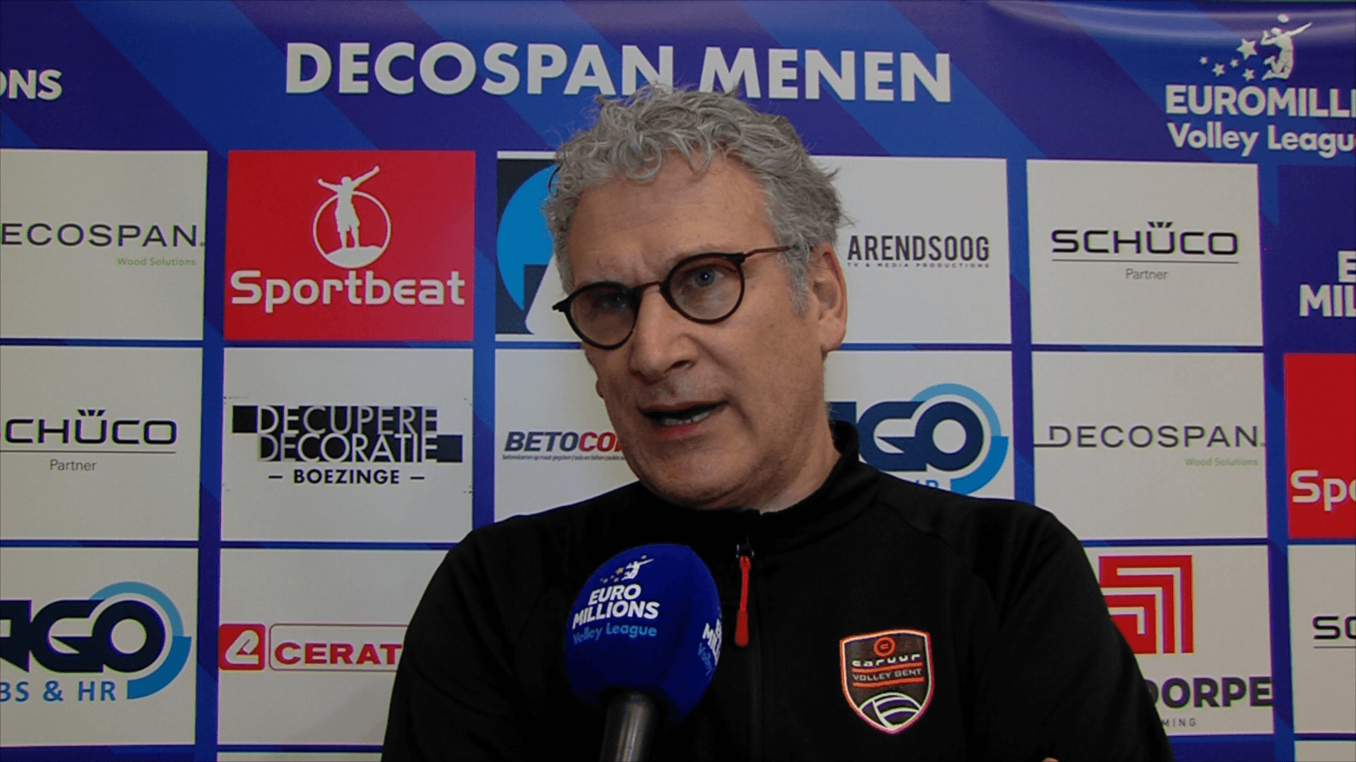 Reactie Jan Van Huffel na 1 3 zege met Caruur Gent op Decospan Menen