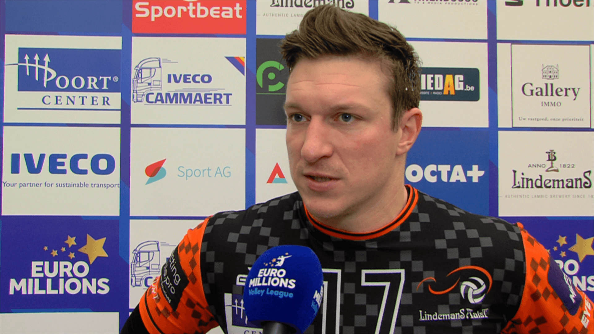 Reactie Seppe Baetens na 3 1 winst met Lindemans Aalst vs Volley haasrode Leuven halve finale BVB