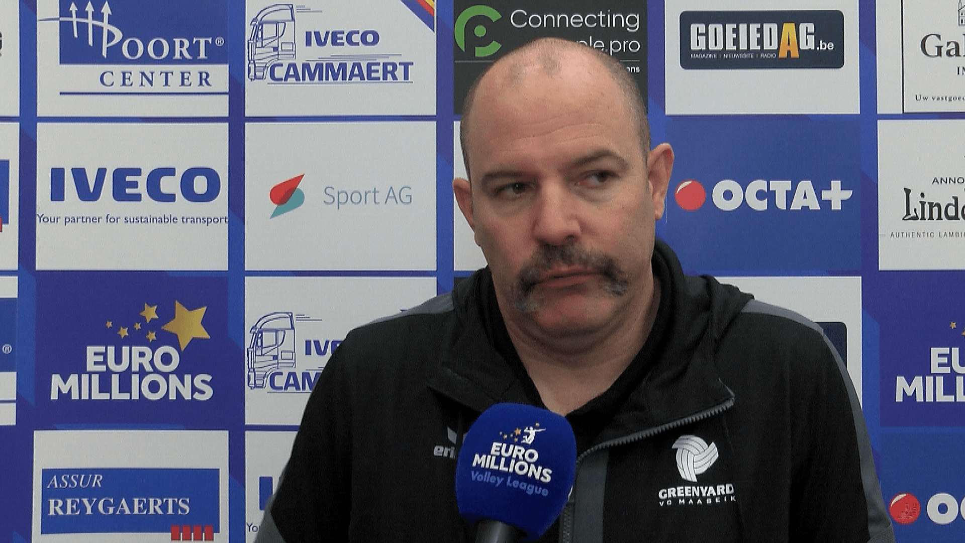 Reactie coach Joel Banks na bekeruitschakeling Maaseik vs Lindemans Aalst