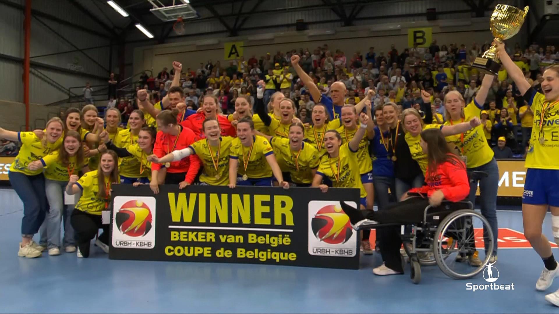 Verslag Finale Beker van België Handbal Sint Truiden vs HUBO Handbal