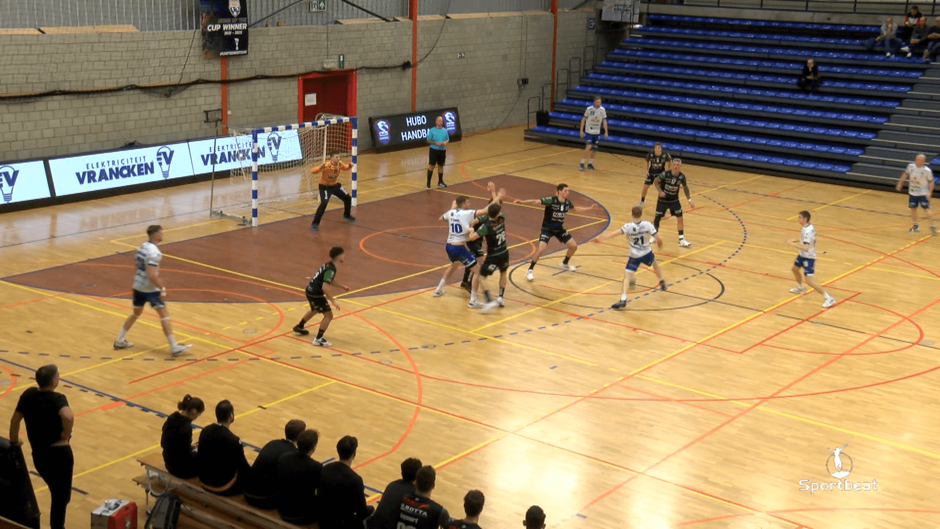 Verslag HUBO Handbal vs Filou Izegem speeldag 11 Beneleague Handbal