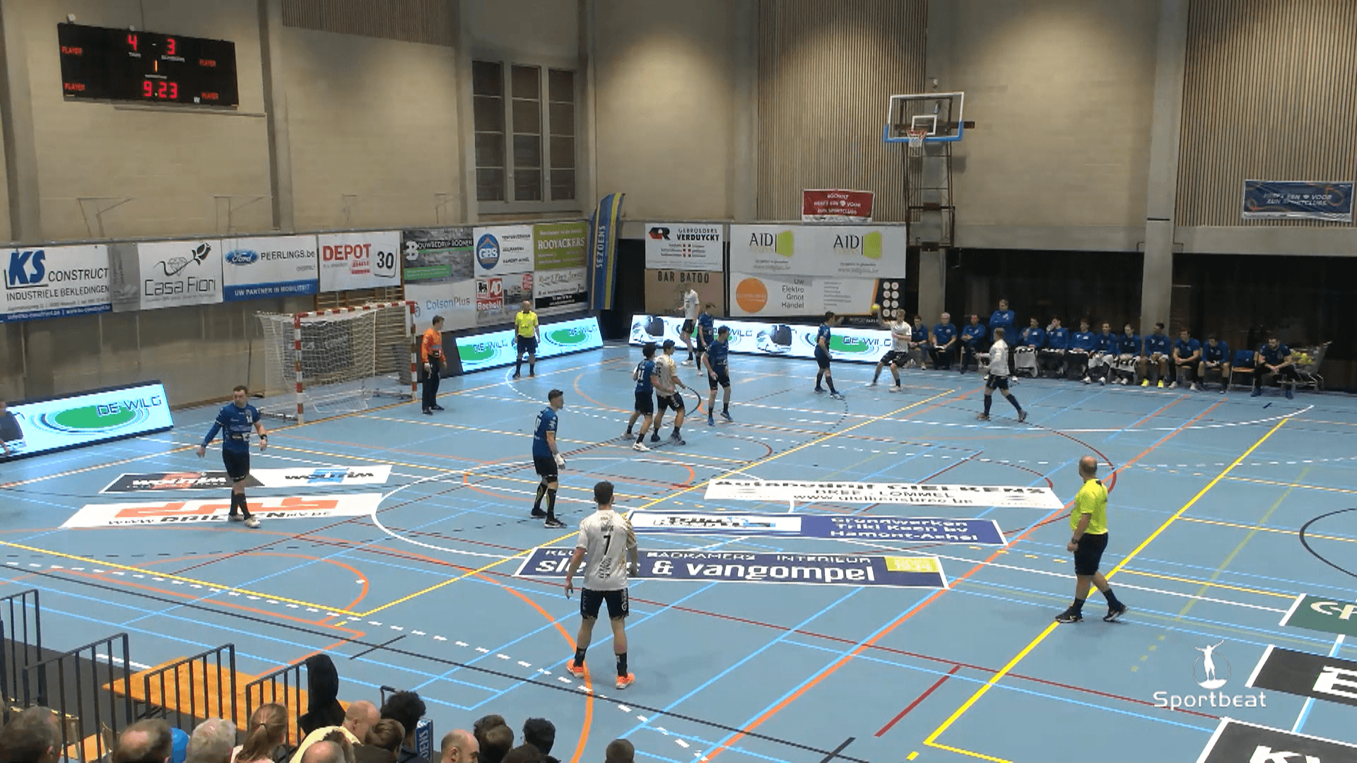 Verslag Sezoens Bocholt vs Greenpark Aalsmeer Beneleague competitie