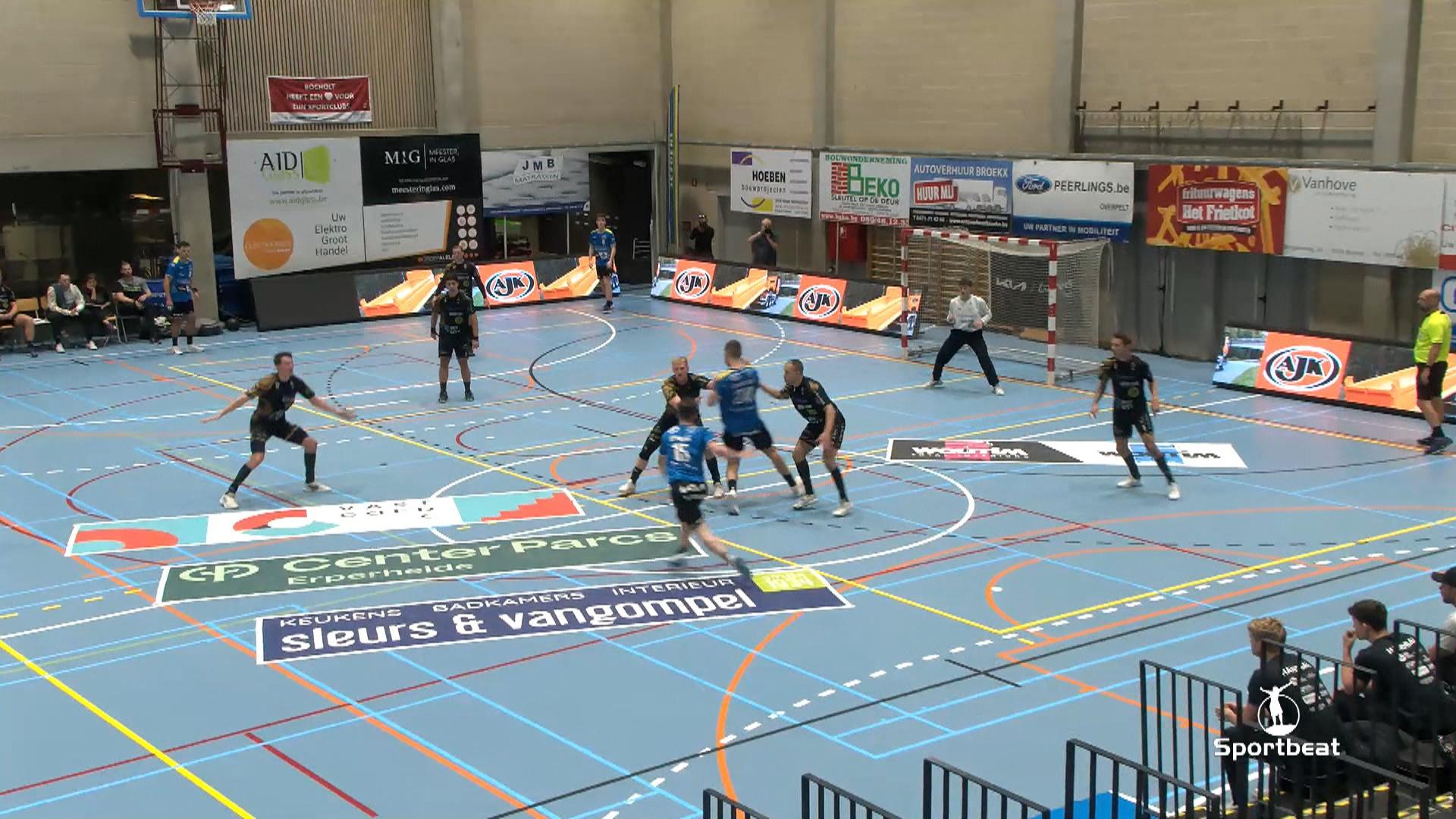 Verslag Sezoens Bocholt vs Greenpark Aalsmeer speeldag 4 Super Handbal League