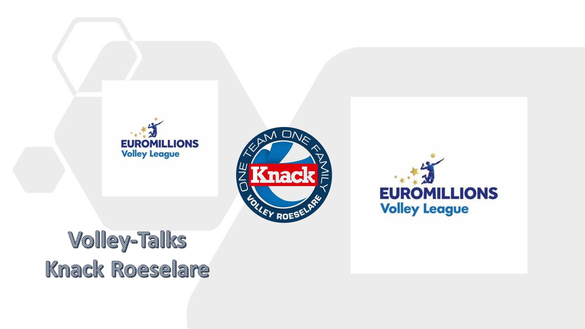 Volley Talks met Knack Roeselare kan je hier bekijken...