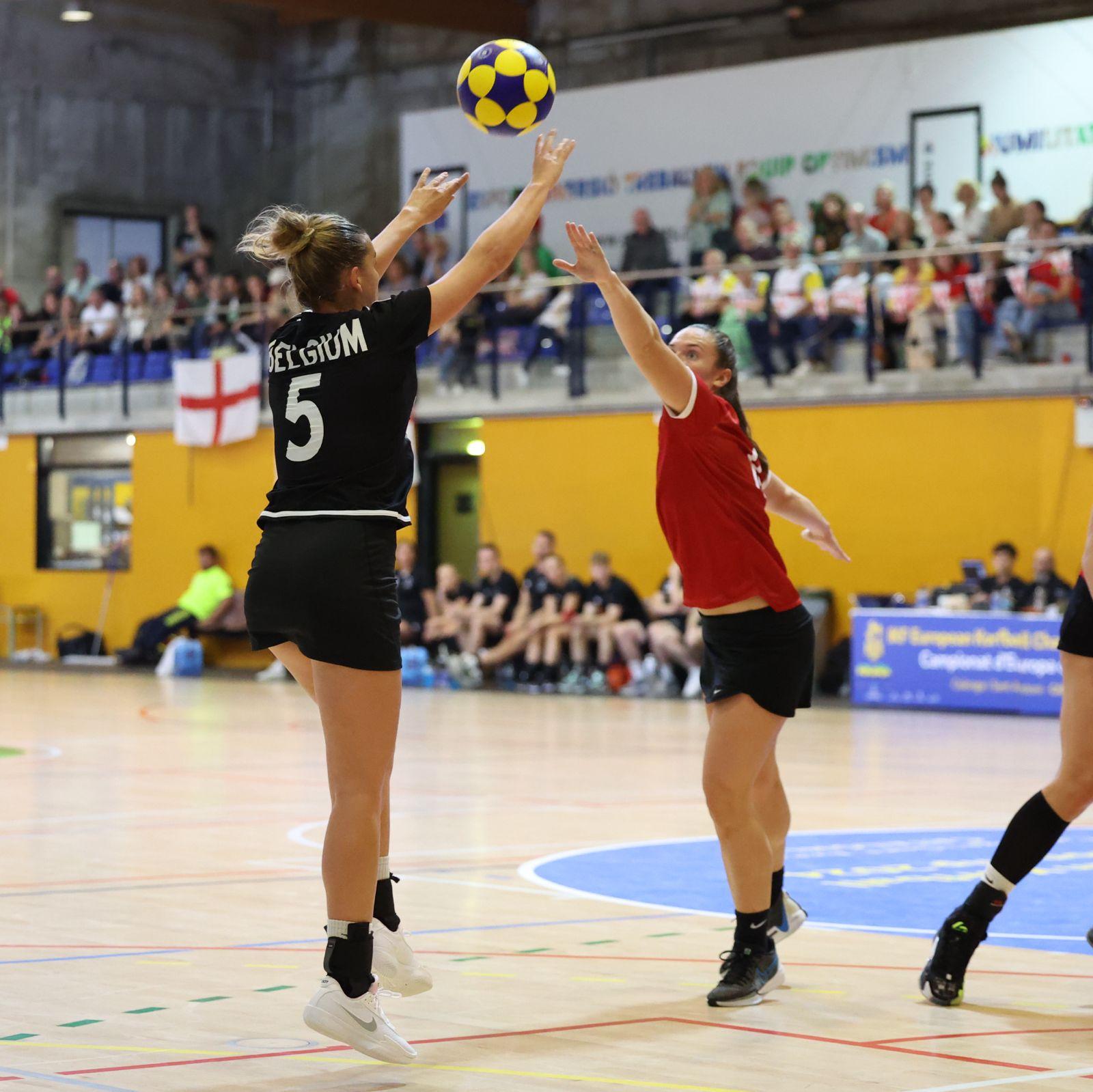 België kent ook weinig tegenstand van Engeland op het EK korfbal