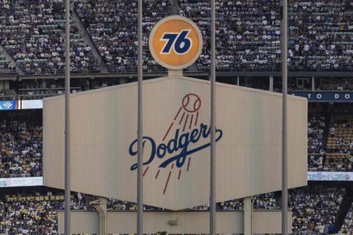 Dodger Stadium is seen during a game in Los Angeles, California on June 19, 2025. Federal immigration agents were barred from entering Dodger Stadium on June 19 after requesting access to the Major League Baseball team's grounds, the team confirmed. US Immigration and Customs Enforcement (ICE) agents arrived at the stadium and "requested permission to access the parking lots," the Dodgers said in a statement. ETIENNE LAURENT / AFP
