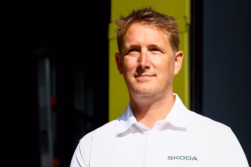 Former cyclist Andy Schleck pictured after the third stage of the 2025 Tour de France cycling, from Valenciennes to Dunkerque (178 km) on Monday 07 July 2025 in France. The 112th edition of the Tour de France starts on Saturday 5 July in Lille, France, and will finish in Paris, France on the 27th of July. BELGA PHOTO DAVID PINTENS