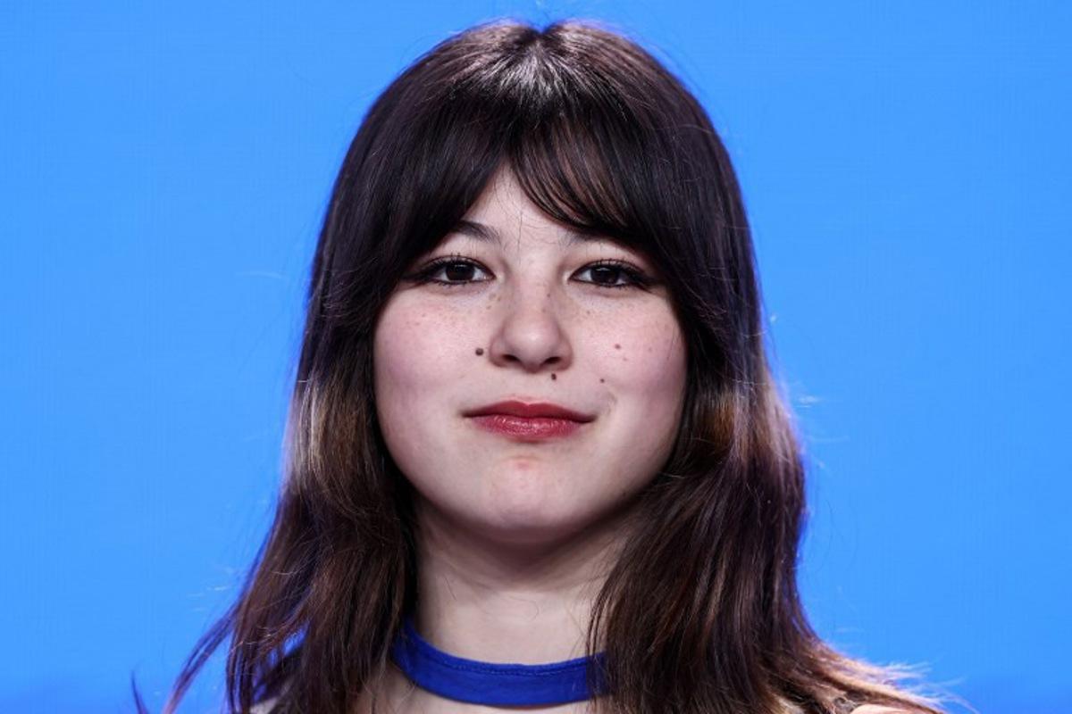 US figure skater Alysa Liu looks on during the Team USA Media Summit ahead of the Olympic and Paralympic Winter Games Milano Cortina 2026 at the Javits Center in New York City on October 28, 2025. CHARLY TRIBALLEAU / AFP