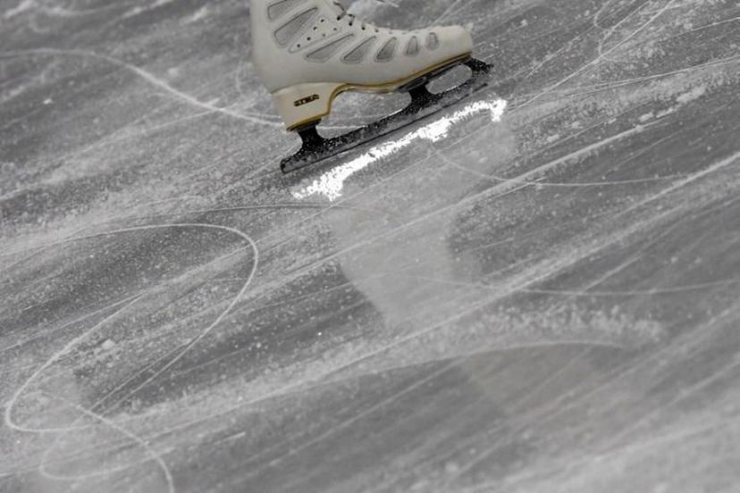 Switzerland's Alexia Paganini competes in the women's single skating short program of the figure skating event during the Pyeongchang 2018 Winter Olympic Games at the Gangneung Ice Arena in Gangneung on February 21, 2018. Kirill KUDRYAVTSEV / AFP
