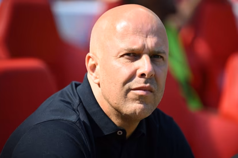 Liverpool's Dutch manager Arne Slot looks on ahead of the English Premier League football match between Liverpool and Brentford at Anfield in Liverpool, north west England on May 24, 2026. Paul ELLIS / AFP