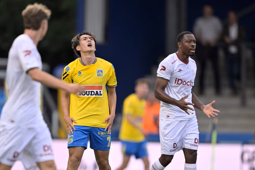 Westerlo's Shunsuke Saito pictured during a soccer match between KVC Westerlo and Zulte Waregem, Sunday 30 August 2026 in Westerlo, on day 4 of the 2026-2027 'Jupiler Pro League' first division of the Belgian championship. BELGA PHOTO JOHAN EYCKENS