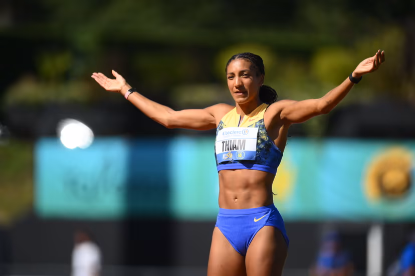 Nafissatou Thiam of Belgium during Decastar Bordeaux 2026 at Pierre Paul Bernard Stadium on September 19, 2026 in Talence, France. (Photo by Loic Cousin/Icon Sport) BELGIUM ONLY